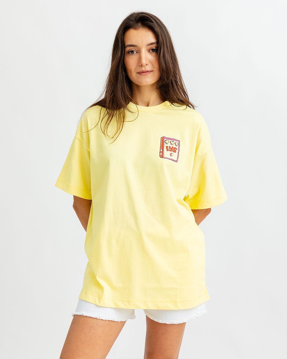 Summer Skate Printed Oversized Tee Printed Oversized Tees IN YOUR SHOE S 