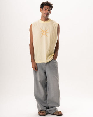 Sunshine Sleeveless Tee Sleeveless Tees IN YOUR SHOE L 