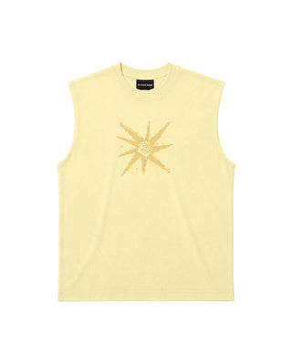Sunshine Sleeveless Tee Sleeveless Tees IN YOUR SHOE S 
