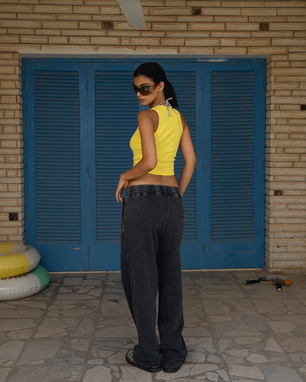 Sunshine Yellow Tank Top Tank Tops IN YOUR SHOE 