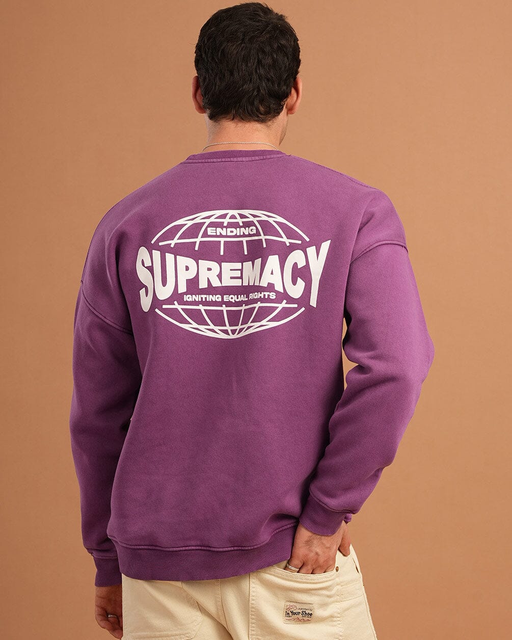 Supremacy Washed Crewneck Acid Washed Crewnecks IN YOUR SHOE 