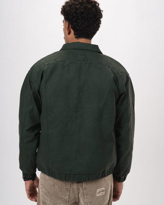 Teal Embroidered Oversized Leather Jacket Leather Jacket IN YOUR SHOE XL 