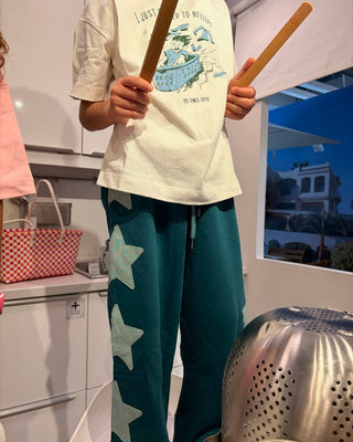 Teal Loose Kids Swants Kids Swants IN YOUR SHOE 8-9 