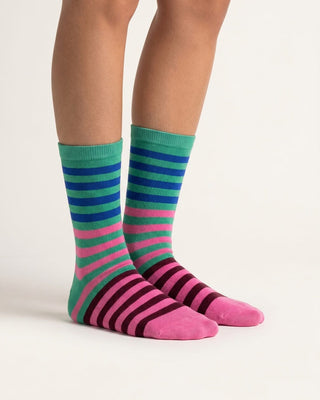 Techni Color Stripes Neck Socks Neck Socks IN YOUR SHOE 