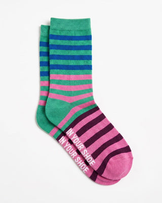 Techni Color Stripes Neck Socks Neck Socks IN YOUR SHOE 