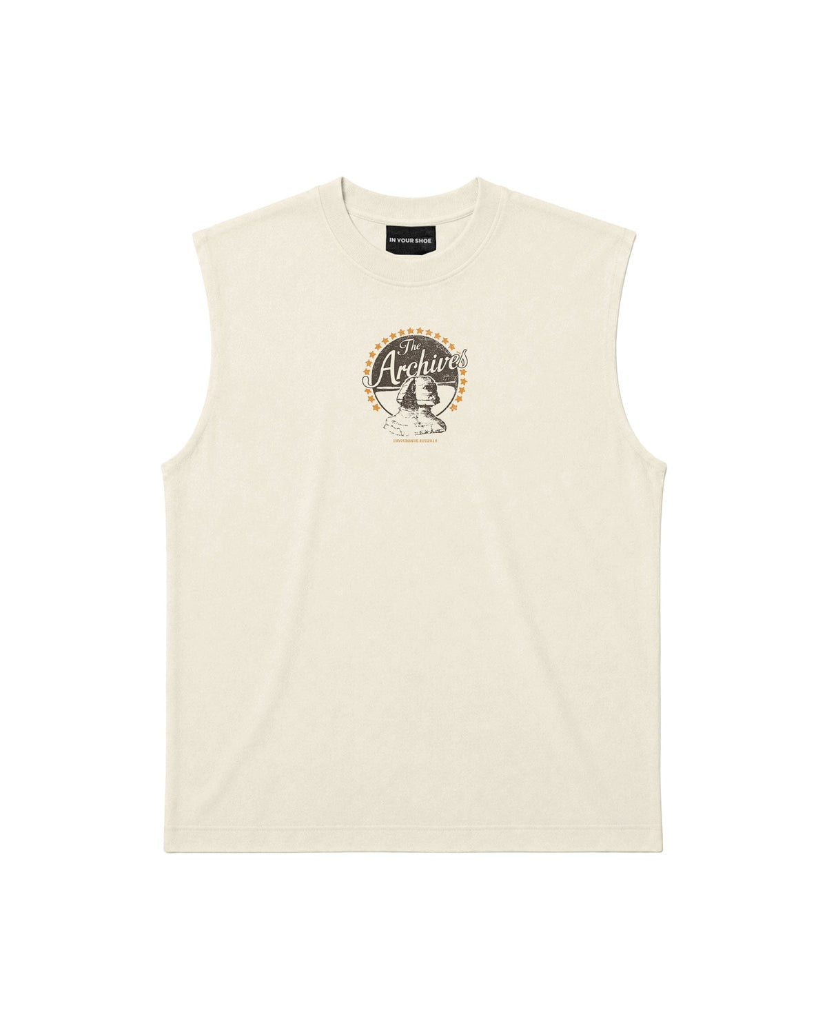 The Archives Sphinx Sleeveless Tee Sleeveless Tees IN YOUR SHOE 