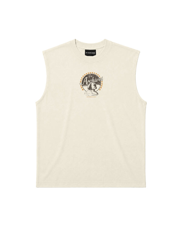 The Archives Sphinx Sleeveless Tee