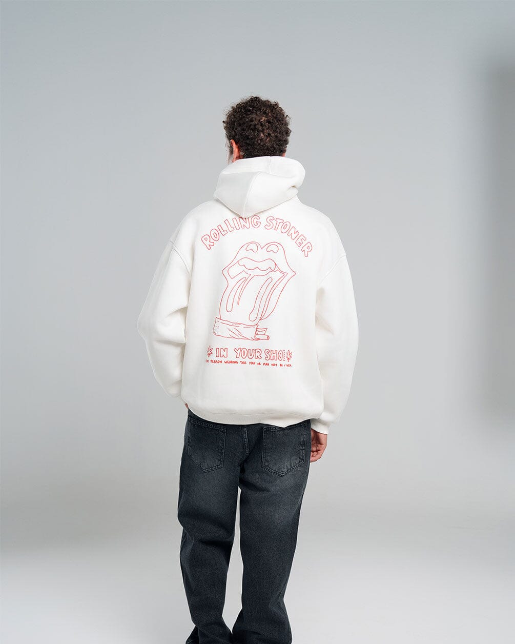 The Rolling Stoner Hoodie Printed Hoodies IN YOUR SHOE 