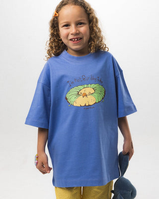 Tired Bird Oversized Kids Tee Kids Printed Oversized Tees IN YOUR SHOE 4-5 