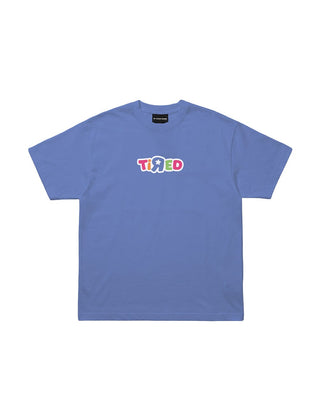 Tired Oversized Tee Printed Oversized Tees IN YOUR SHOE 