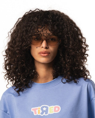 Tired Oversized Tee Printed Oversized Tees IN YOUR SHOE 