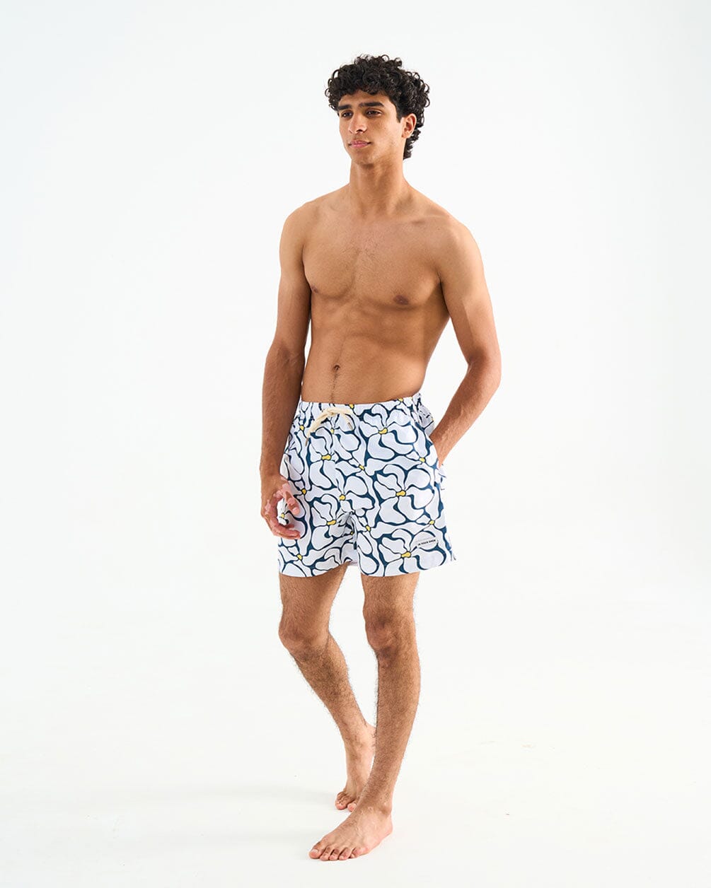 Trippy Floral Swim Shorts Swim Shorts IN YOUR SHOE XL 