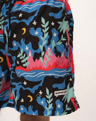 Tropical Nights Swim Shorts Swim Shorts IN YOUR SHOE XXL 