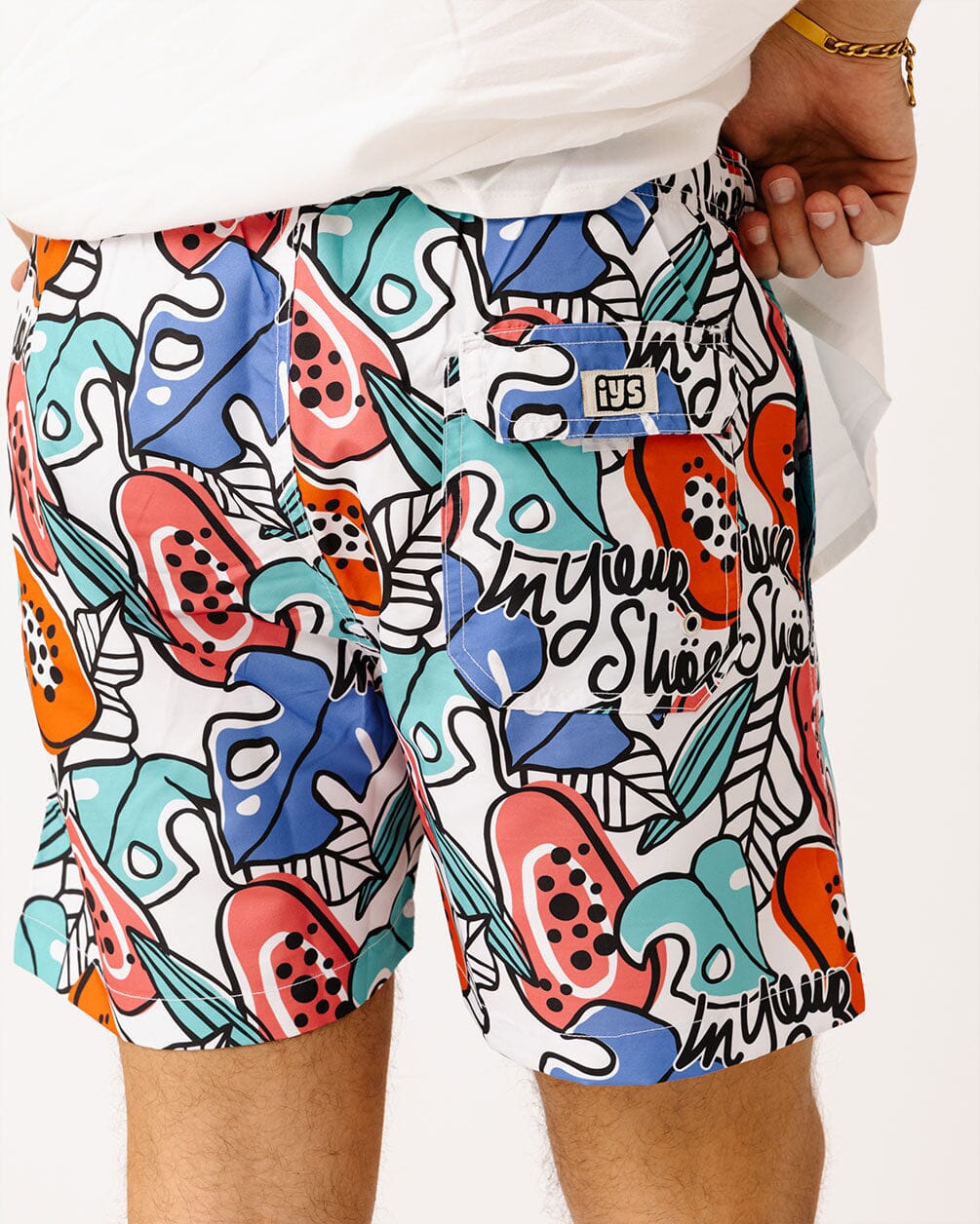 Tropical Swim Shorts Swim Shorts In Your Shoe L 