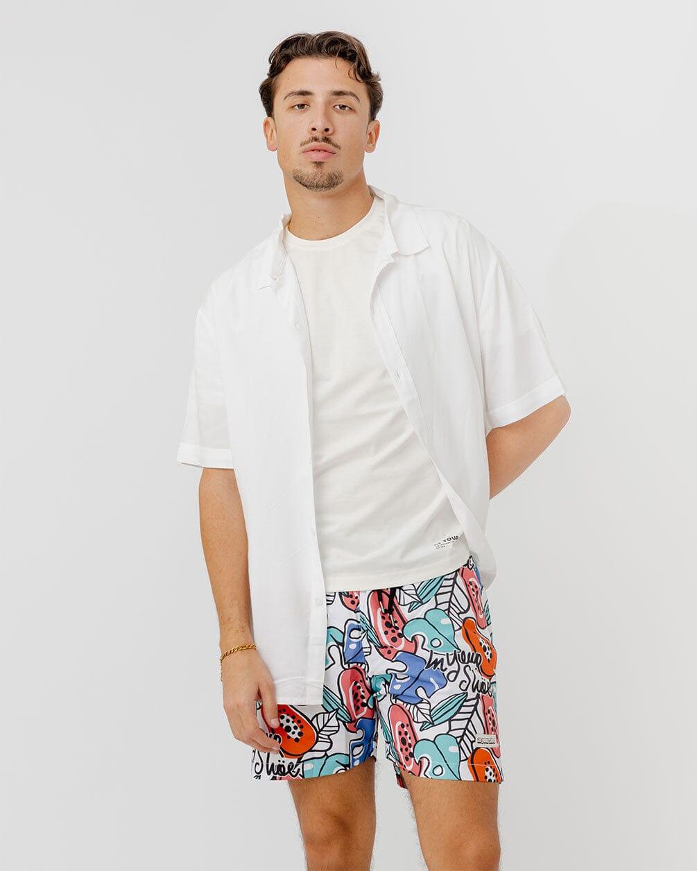 Tropical Swim Shorts Swim Shorts In Your Shoe M 
