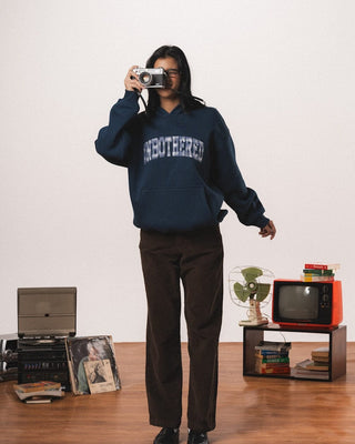 Unbothered Oversized Hoodie Printed Hoodies IN YOUR SHOE M 