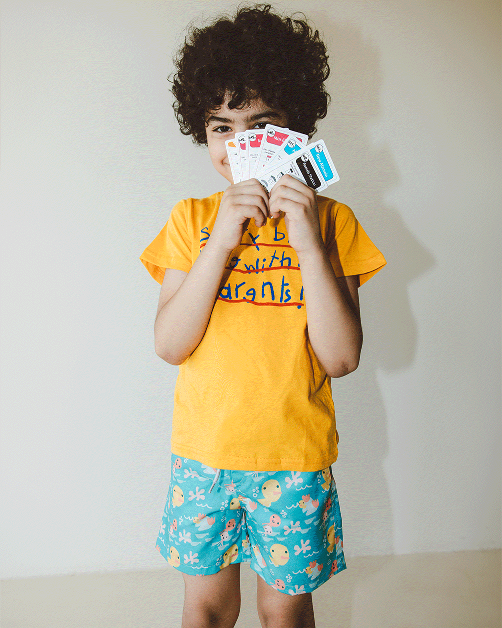 Under The Sea Kids Swim Shorts IN YOUR SHOE