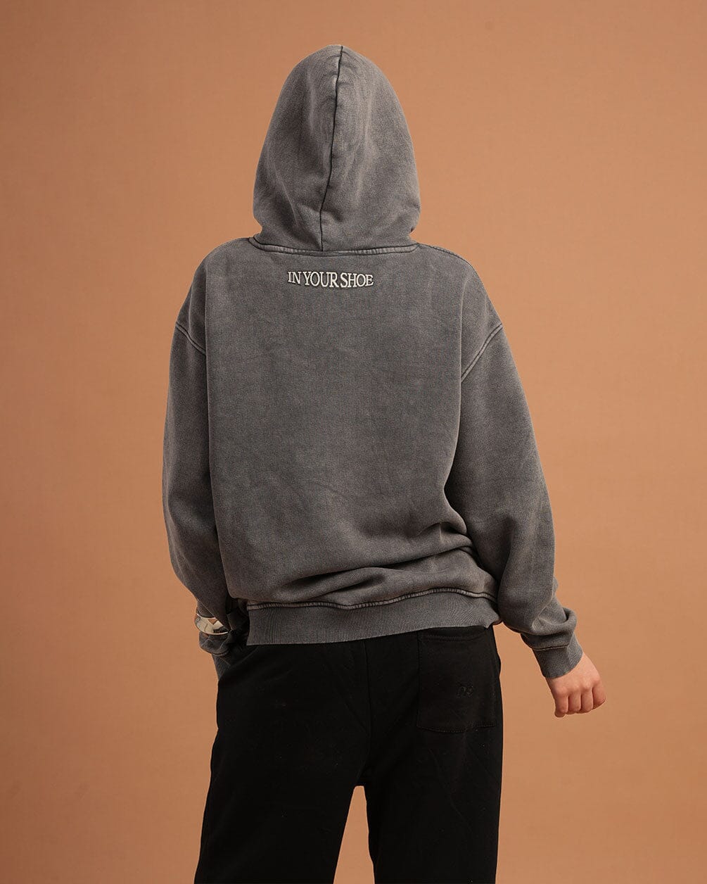 Universal Peace Washed Hoodie Acid Washed Hoodies IN YOUR SHOE 