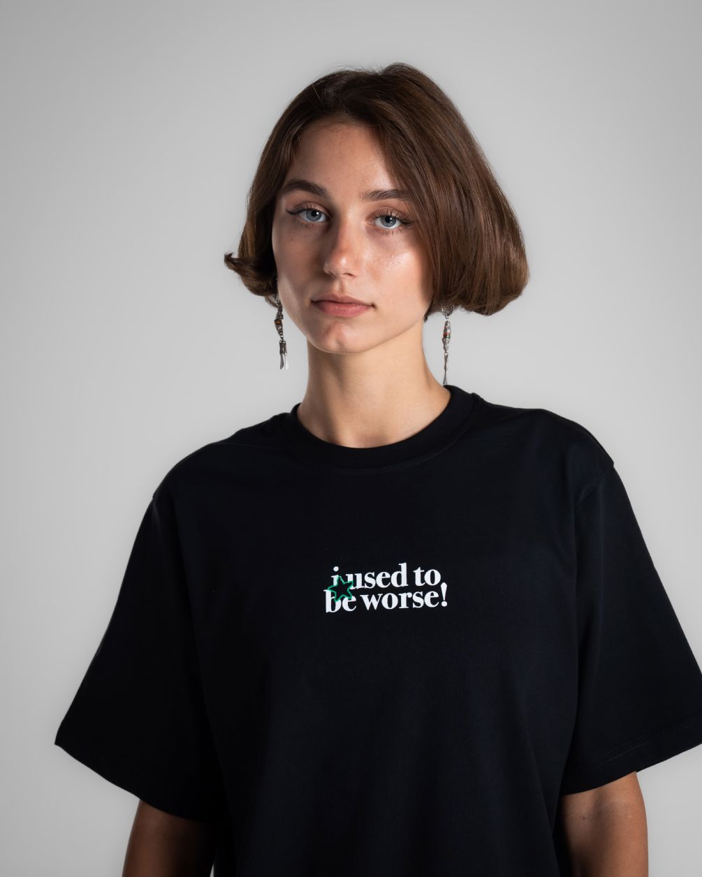 Used To Be Worse Regular Tee Printed Regular Tees IN YOUR SHOE S 