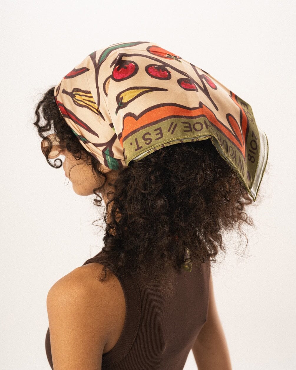 Veggie Satin Bandana Bandana IN YOUR SHOE 