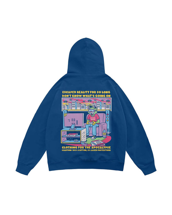 Virtual Escape Oversized Hoodie