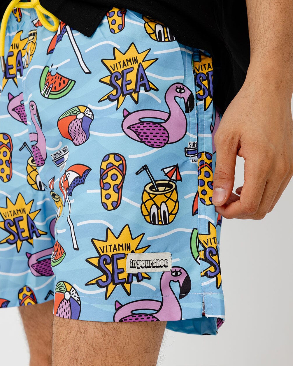 Vitamin Sea Swim Shorts Swim Shorts In Your Shoe XXL 