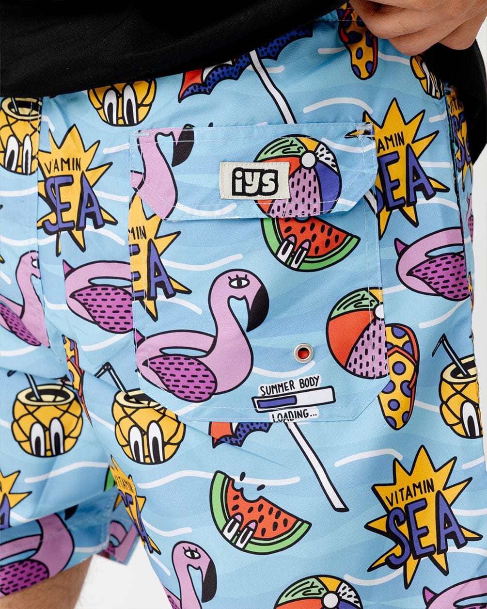 Vitamin Sea Swim Shorts Swim Shorts In Your Shoe S 