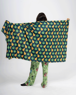 Weed Fluffy Blanket Fluffy Blanket IN YOUR SHOE 
