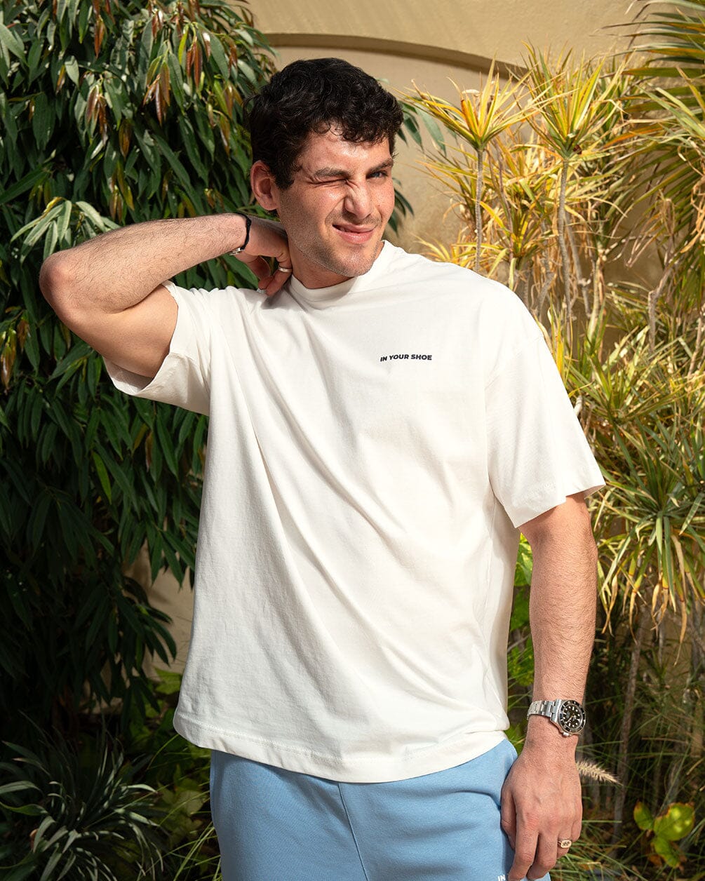 White Basic Oversized Tee Basic Oversized Tees IN YOUR SHOE 