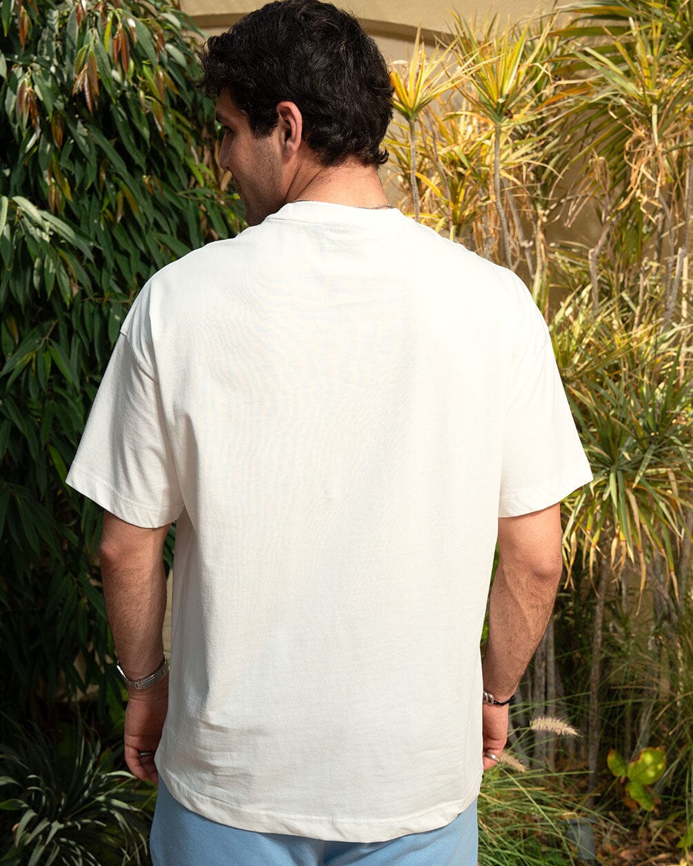 White Basic Oversized Tee Basic Oversized Tees IN YOUR SHOE 