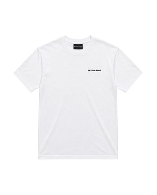 White Basic Regular Tee Basic Regular Tee IN YOUR SHOE 