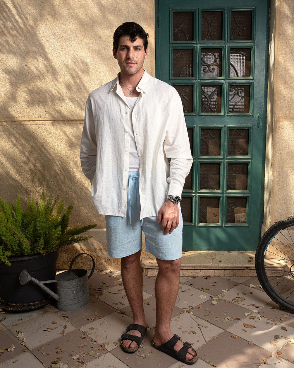 White Boyfriend Shirt Boyfriend Shirt IN YOUR SHOE M 
