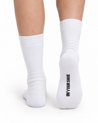 White Fluffy Socks Fluffy Socks IN YOUR SHOE 