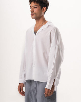 White Long Sleeve Oversized Shirt Oversized Shirts IN YOUR SHOE 