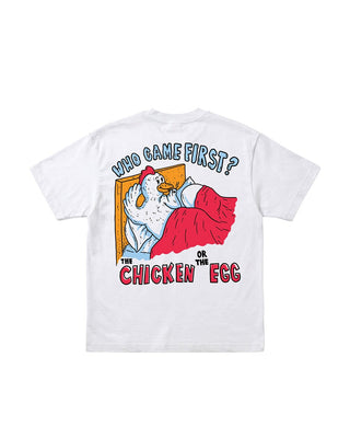 Who Came First Printed Oversized Tee Printed Oversized Tees IN YOUR SHOE 
