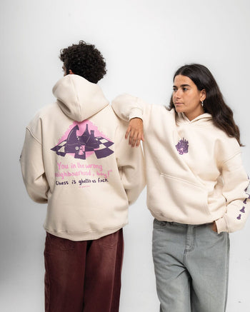 Wrong Neighbourhood Hoodie Printed Hoodies IN YOUR SHOE S 