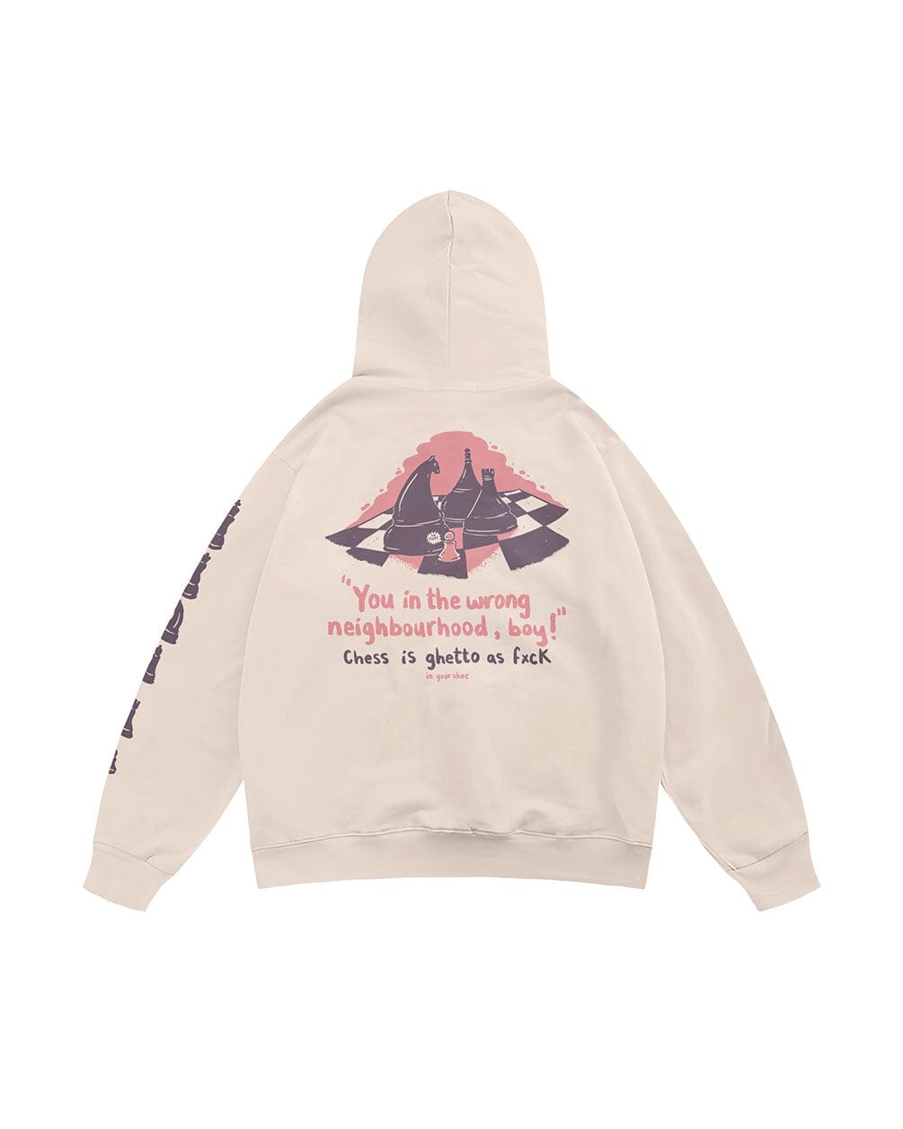 Wrong Neighbourhood Hoodie Printed Hoodies IN YOUR SHOE 