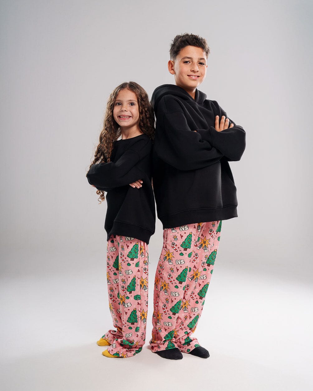Xmas Joy Kids Fluffy Pjoys Kids Fluffy Pjoys IN YOUR SHOE 2-3 