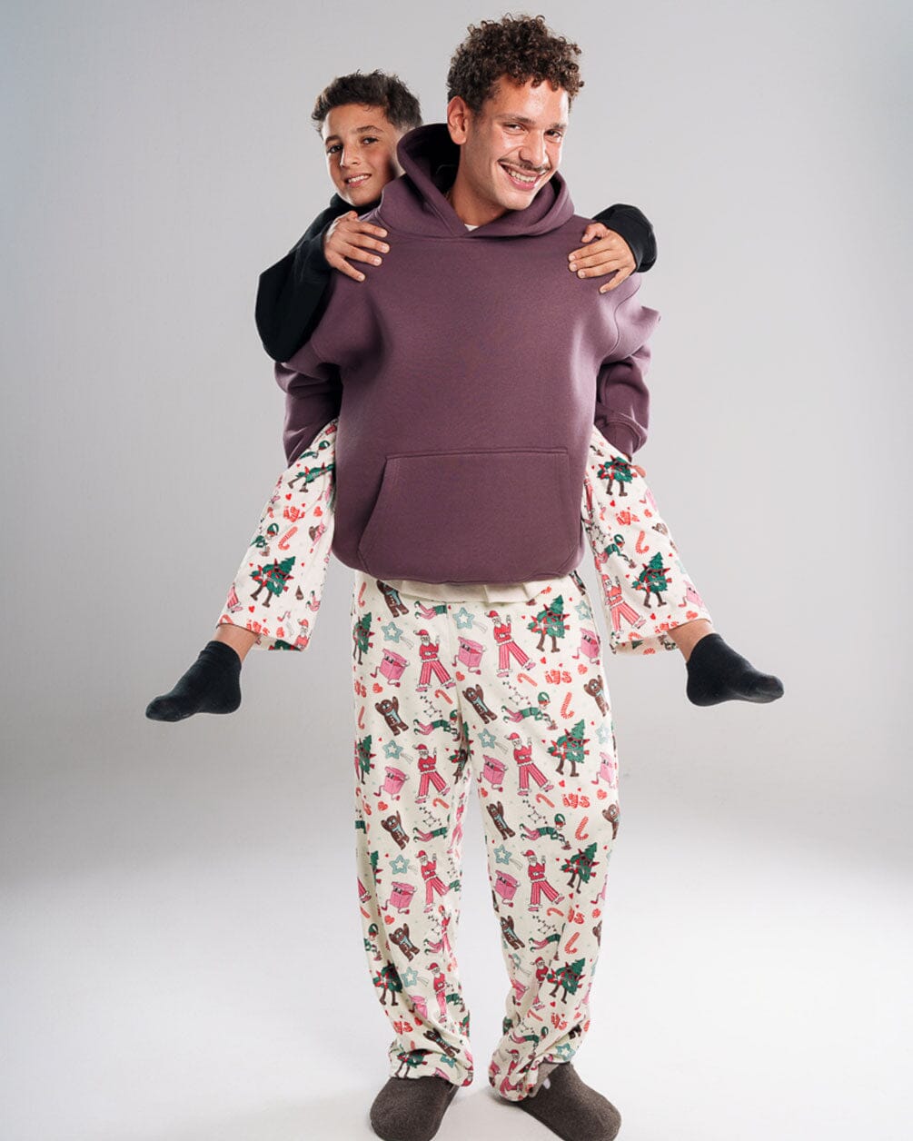 Xmas Party Kids Fluffy Pjoys Kids Fluffy Pjoys IN YOUR SHOE 4-5 
