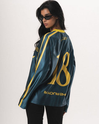 Yellow Cairo Boxy Long Sleeve Jersey Jersey IN YOUR SHOE 
