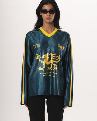 Yellow Cairo Boxy Long Sleeve Jersey Jersey IN YOUR SHOE M 