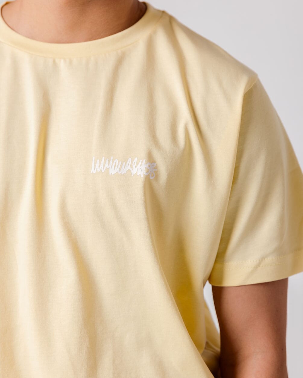 Yellow IYS Printed Regular Tee Printed Regular Tees IN YOUR SHOE 