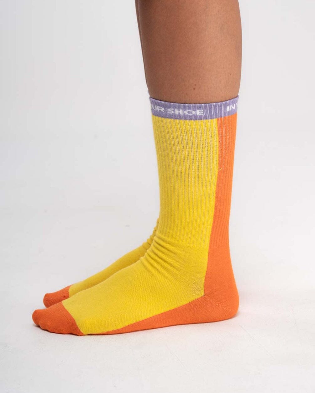 Yellow & Orange Neck Socks Neck Socks IN YOUR SHOE 