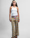 Yellow Pink Multicolor Plaid Boxer Pants