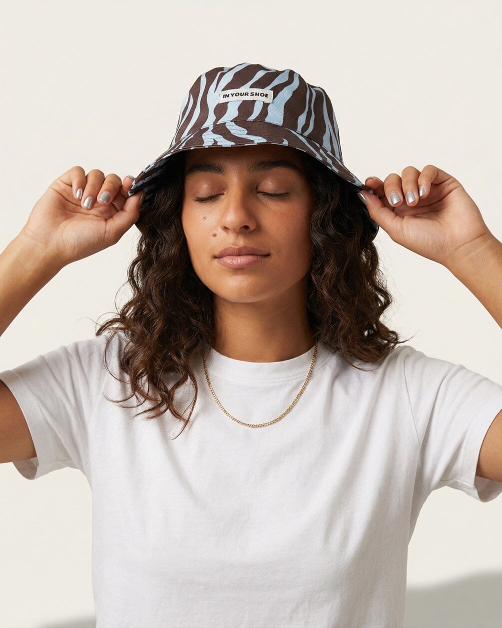 Zebra Bucket Hat Bucket IN YOUR SHOE 