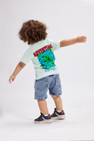 Adventure Printed Tee ( Kids ) Kids Regular Printed Tees IN YOUR SHOE 4-6 