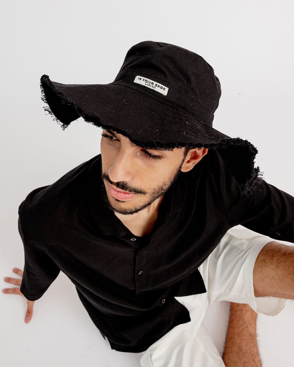 Black Floppy Hat Floppy Hat IN YOUR SHOE 