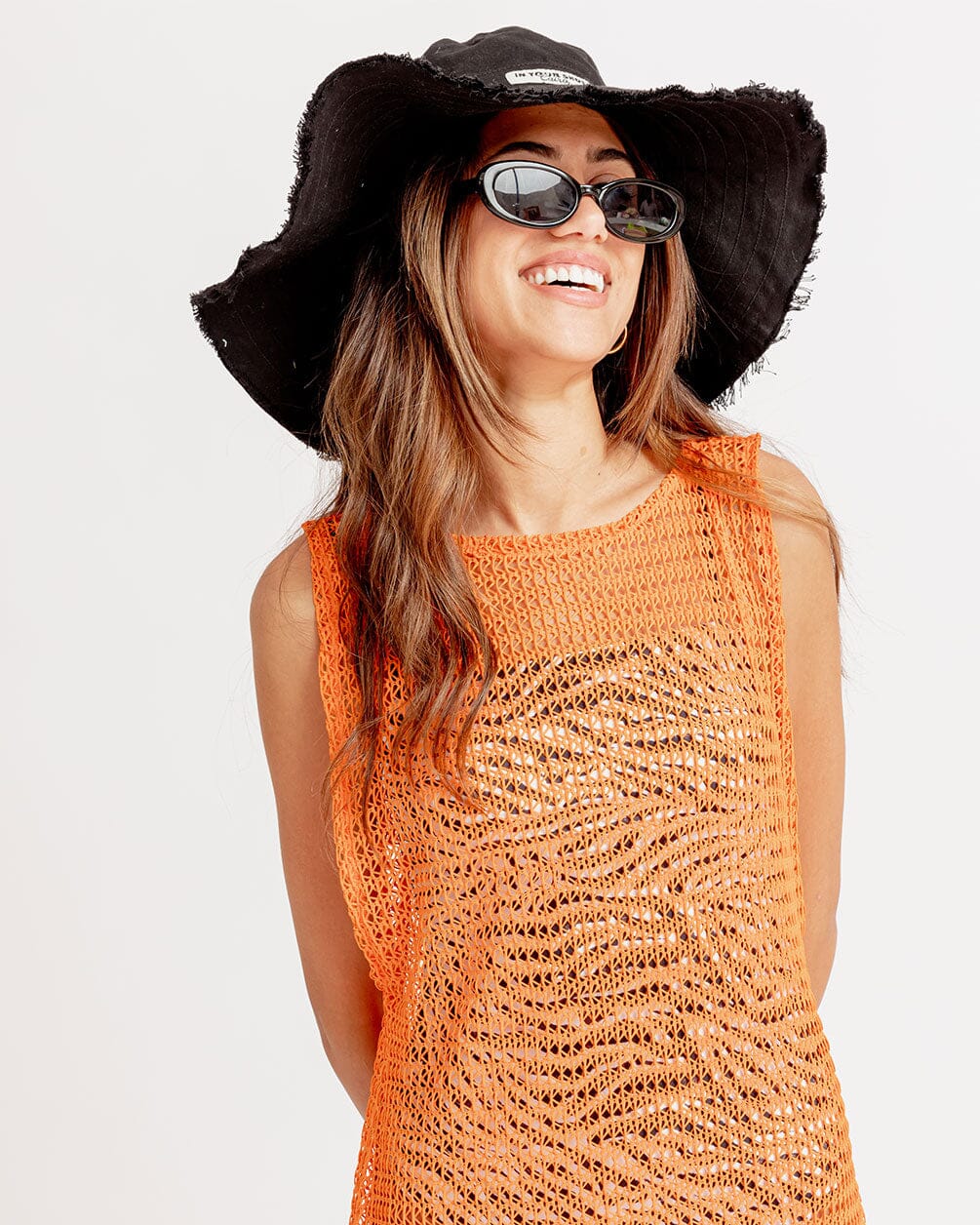 Black Floppy Hat Floppy Hat IN YOUR SHOE 