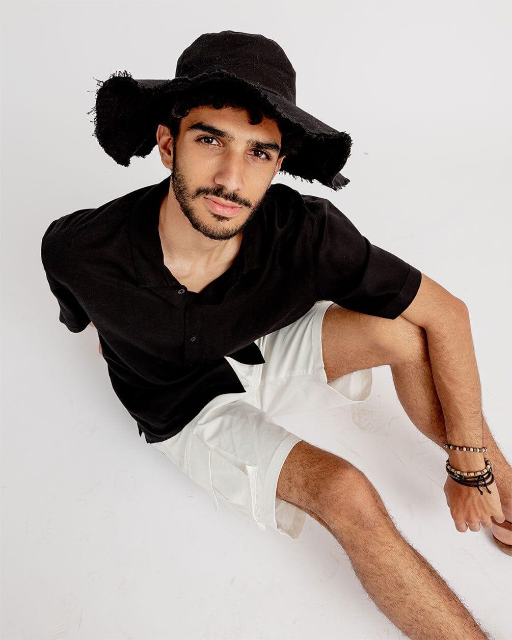 Black Floppy Hat Floppy Hat IN YOUR SHOE 