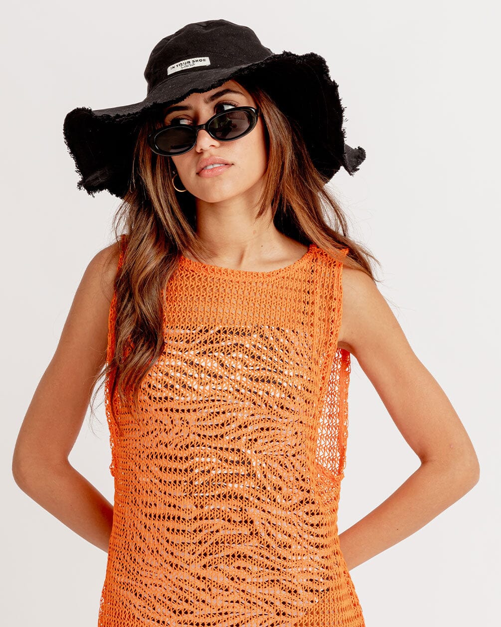 Black Floppy Hat Floppy Hat IN YOUR SHOE 